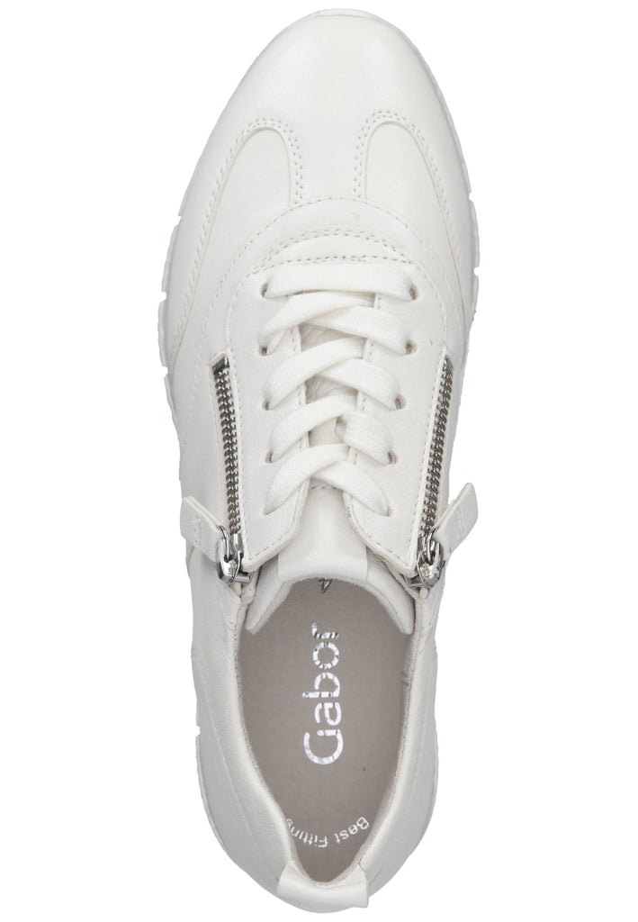 Gabor Sneaker Nappaleder Weiß