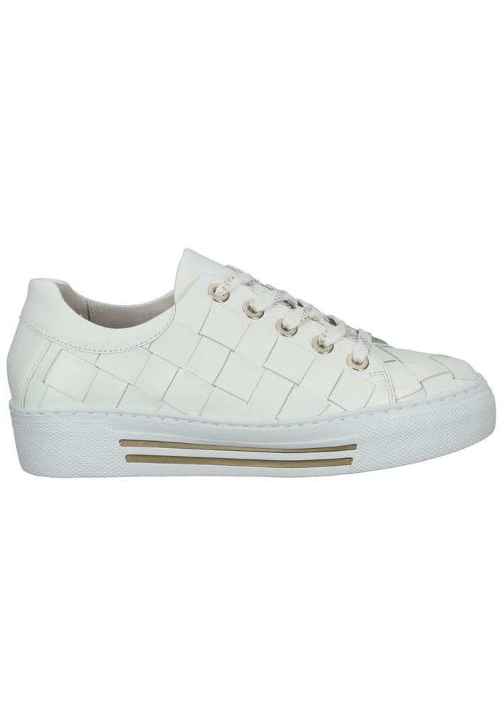 Gabor Sneaker Nappaleder Weiß