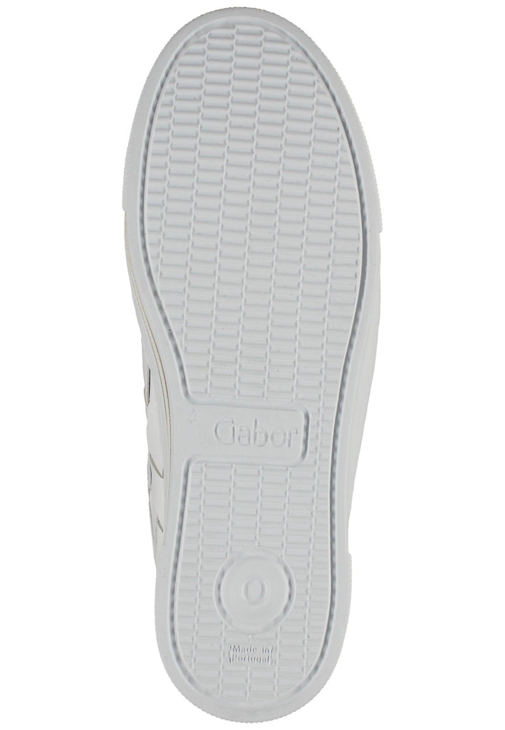 Gabor Sneaker Nappaleder Weiß
