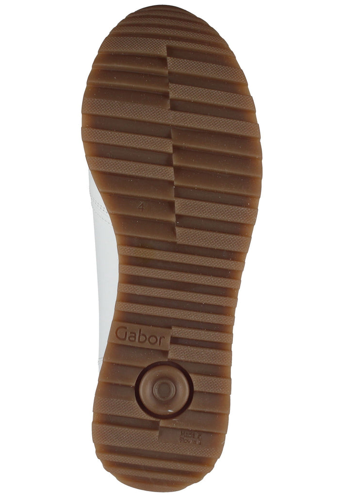 Gabor Sneaker Nappaleder Weiß