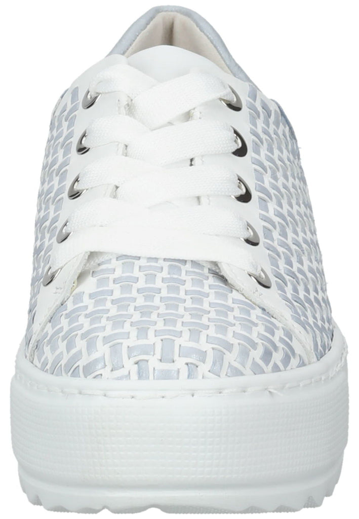 Gabor Sneaker Nappaleder Weiß/Blau