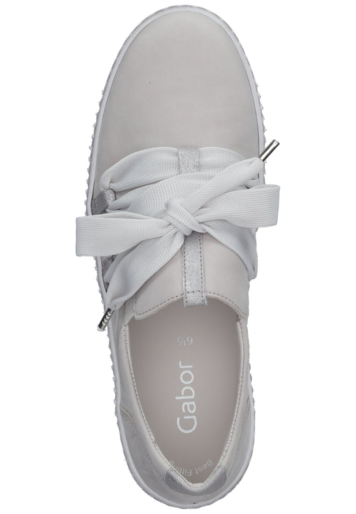 Gabor Sneaker Nubukleder Hellbeige