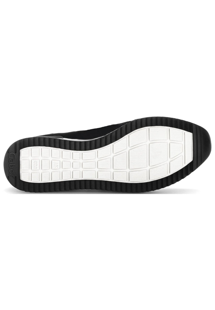 Gabor Sneaker Nubukleder/Textil Schwarz