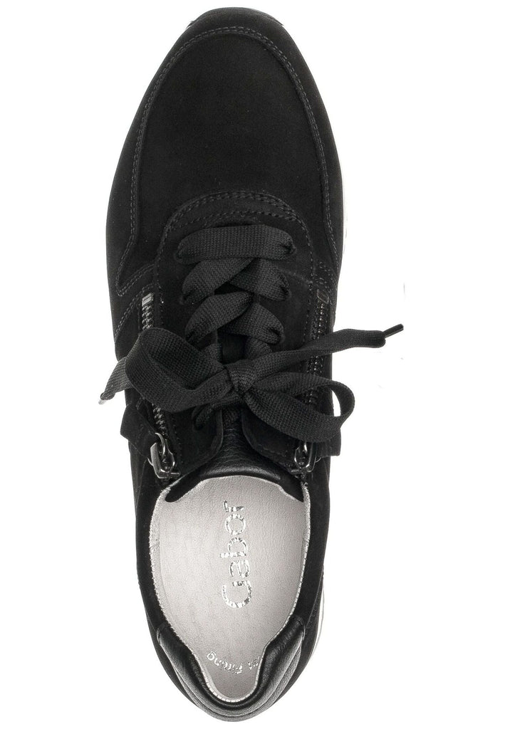 Gabor Sneaker Nubukleder/Textil Schwarz