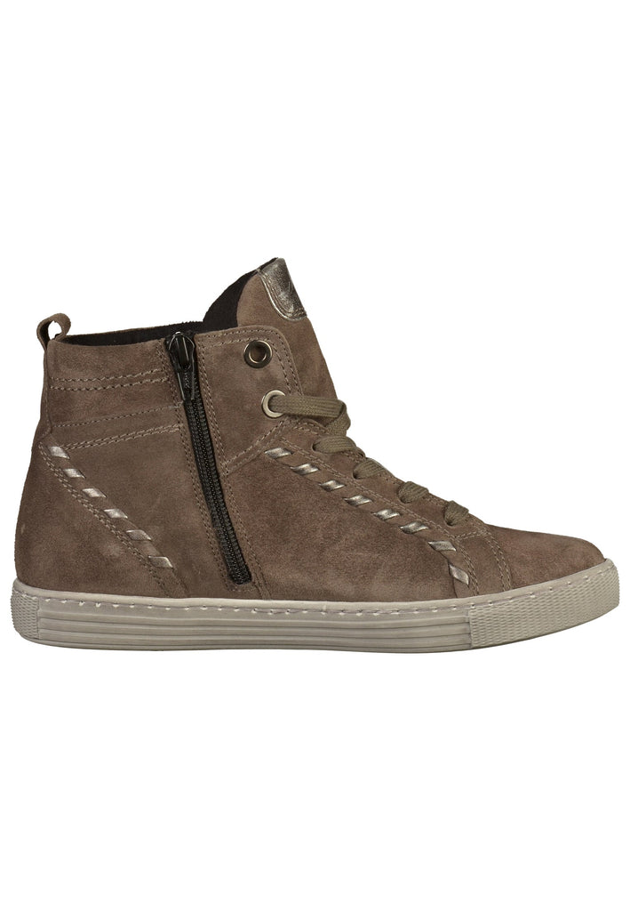 Gabor Sneaker Veloursleder Anthrazit