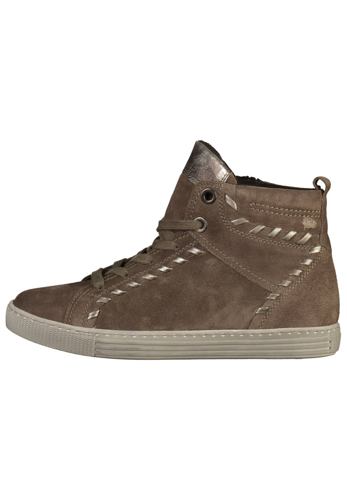 Gabor Sneaker Veloursleder Anthrazit