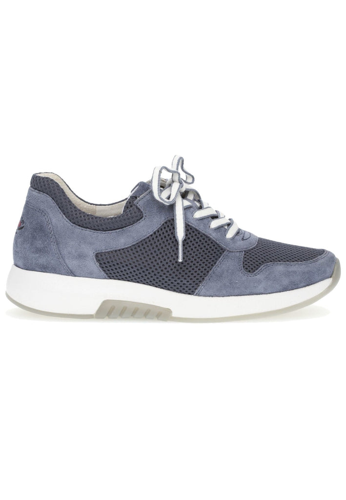 Gabor Sneaker Veloursleder Blau