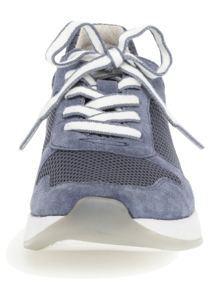 Gabor Sneaker Veloursleder Blau