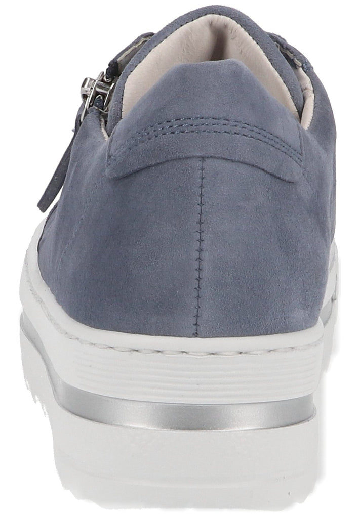 Gabor Sneaker Veloursleder Blau