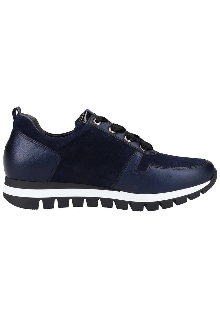 Gabor Sneaker Veloursleder Blau