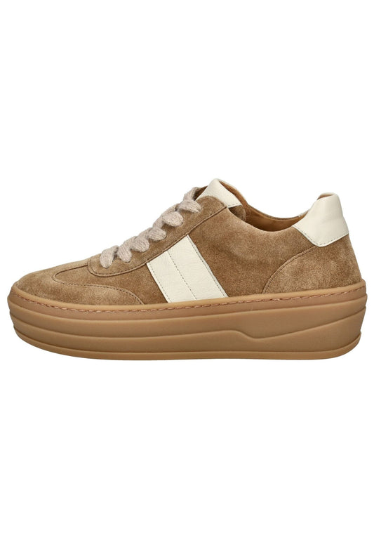 Gabor Sneaker Veloursleder Braun/Beige