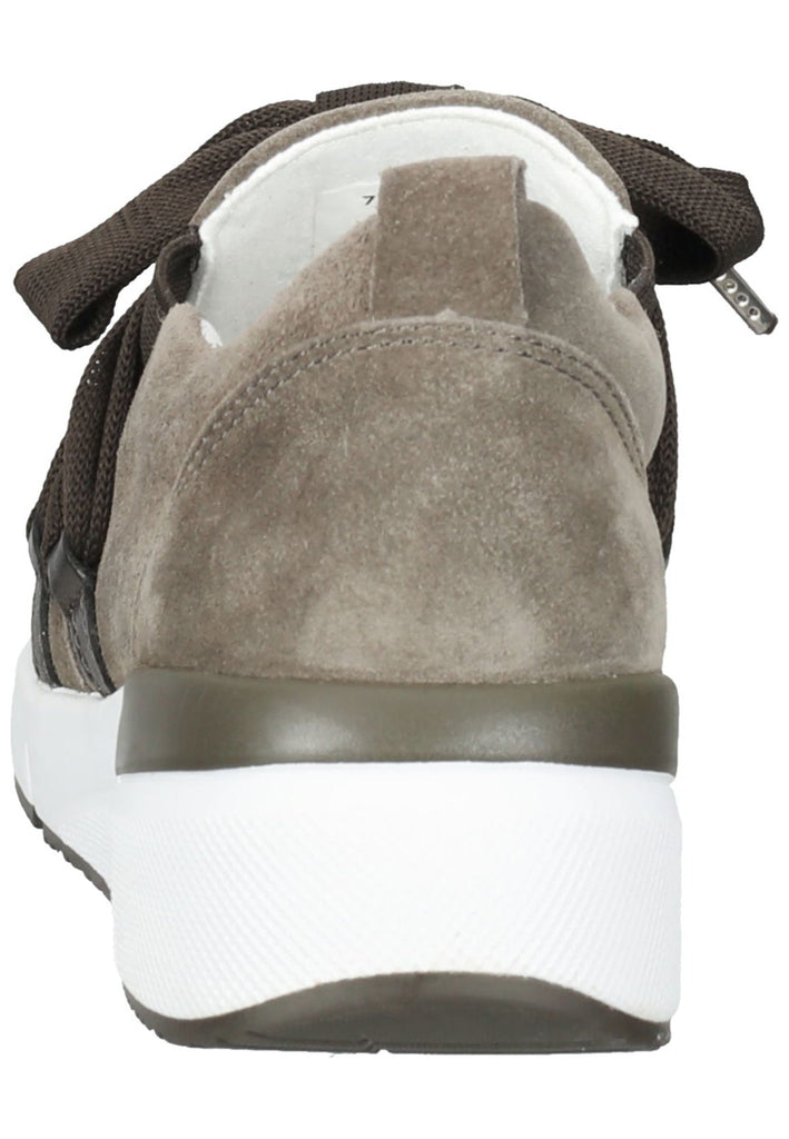 Gabor Sneaker Veloursleder Braun/Silber