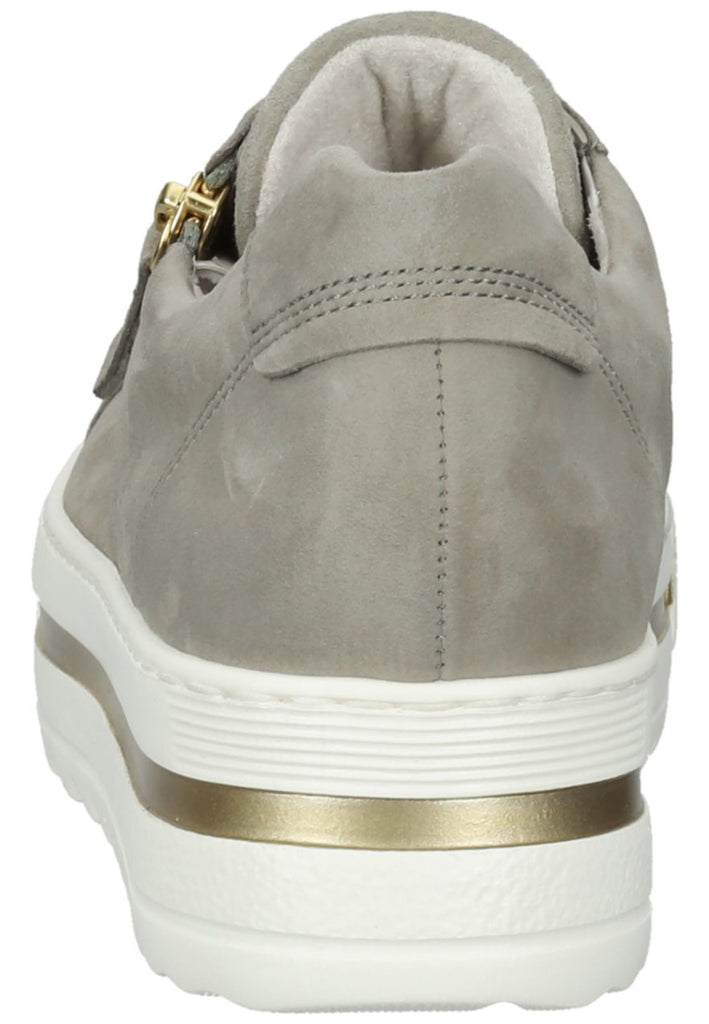 Gabor Sneaker Veloursleder Dunkelbeige