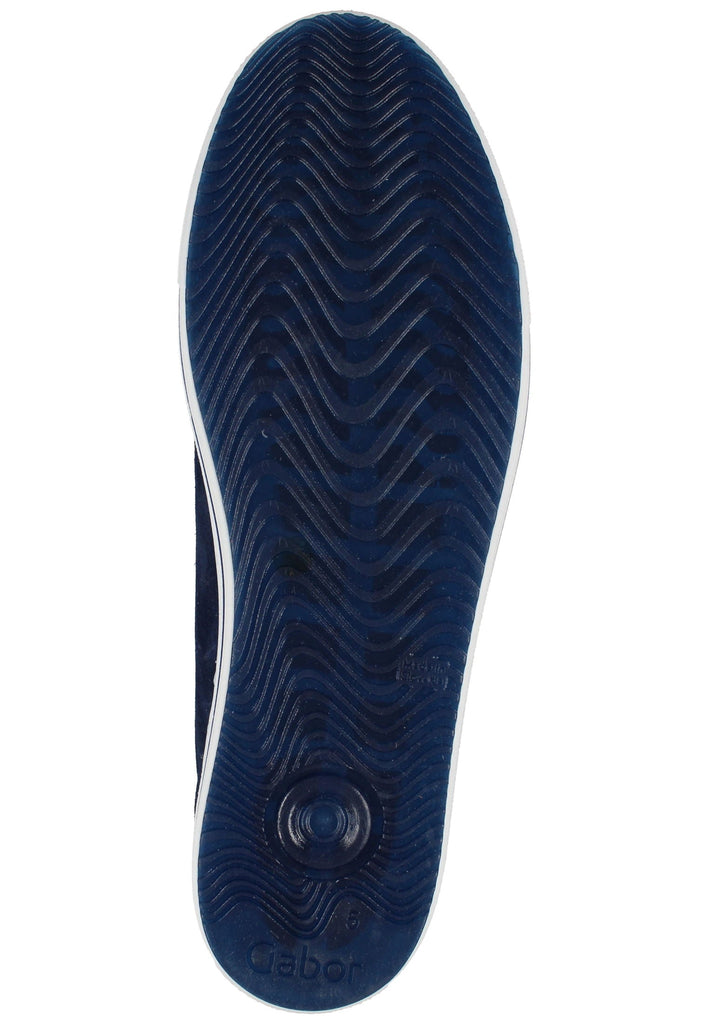 Gabor Sneaker Veloursleder Dunkelblau