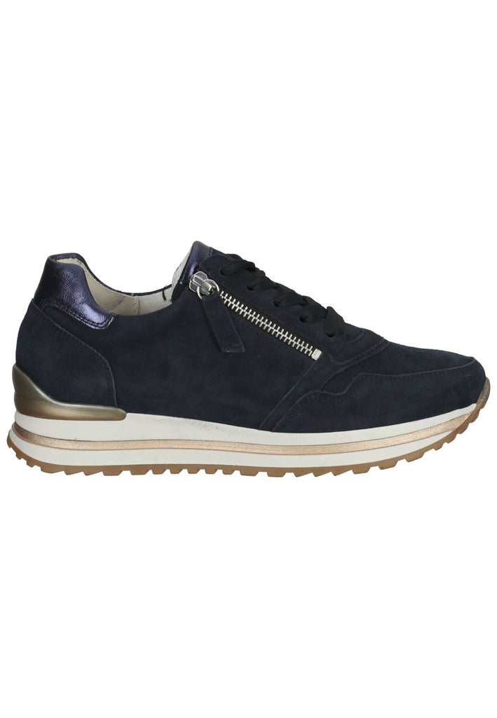 Gabor Sneaker Veloursleder Dunkelblau
