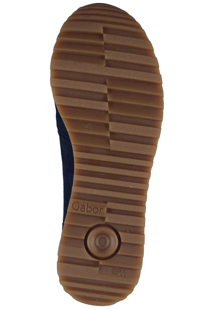 Gabor Sneaker Veloursleder Dunkelblau