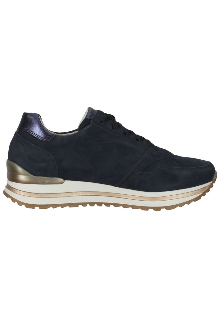 Gabor Sneaker Veloursleder Dunkelblau