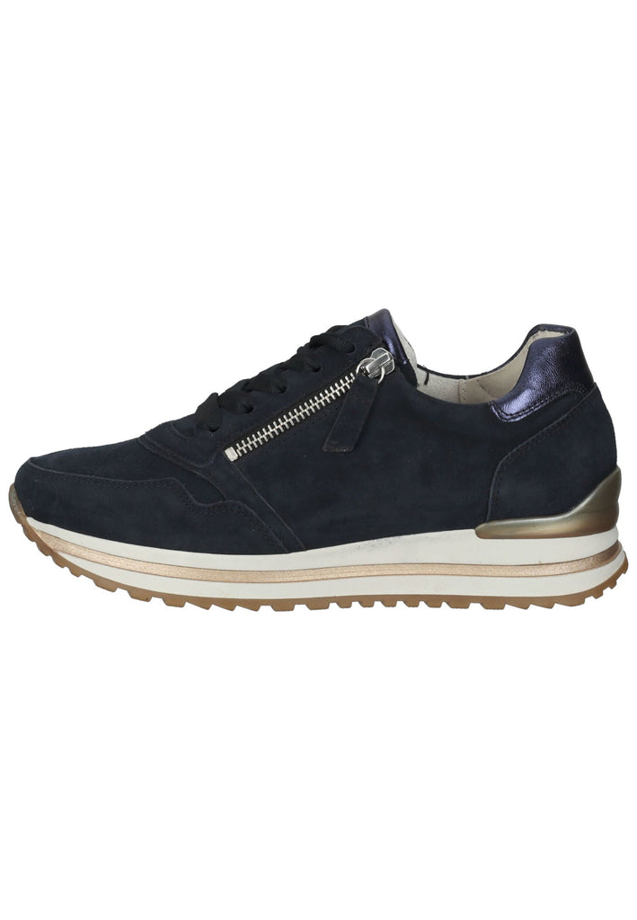 Gabor Sneaker Veloursleder Dunkelblau
