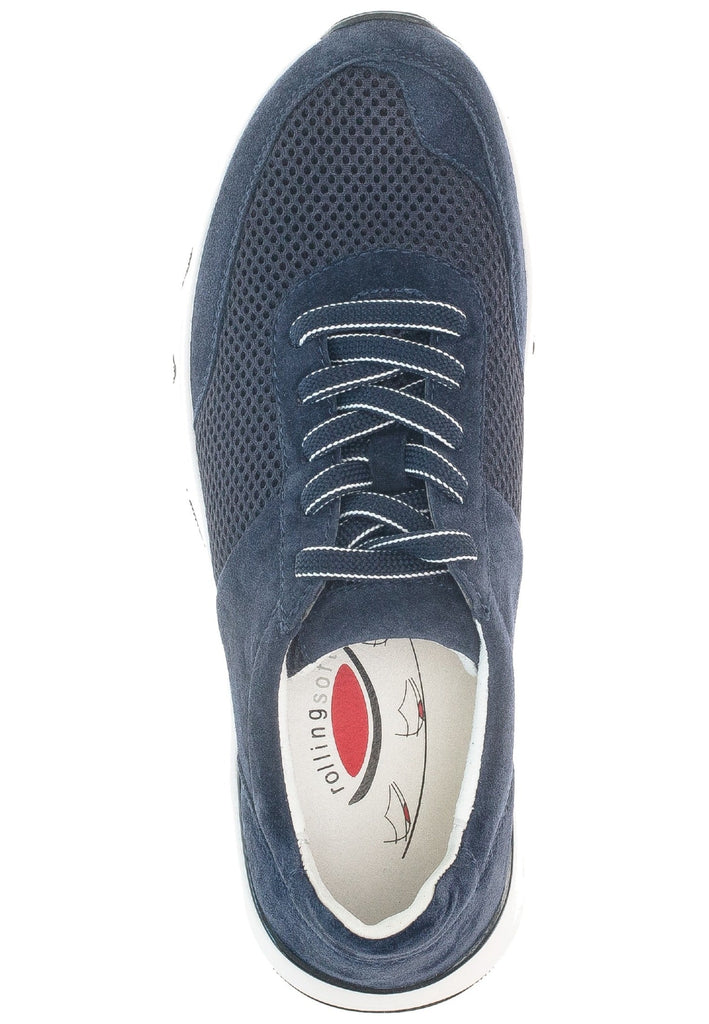 Gabor Sneaker Veloursleder Dunkelblau