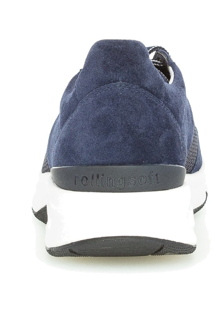 Gabor Sneaker Veloursleder Dunkelblau