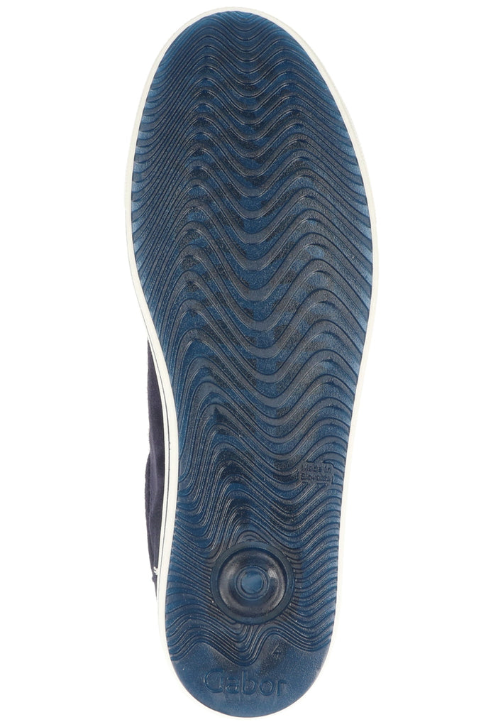 Gabor Sneaker Veloursleder Dunkelblau