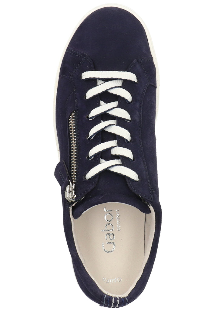Gabor Sneaker Veloursleder Dunkelblau