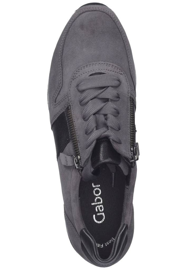 Gabor Sneaker Veloursleder Dunkelgrau