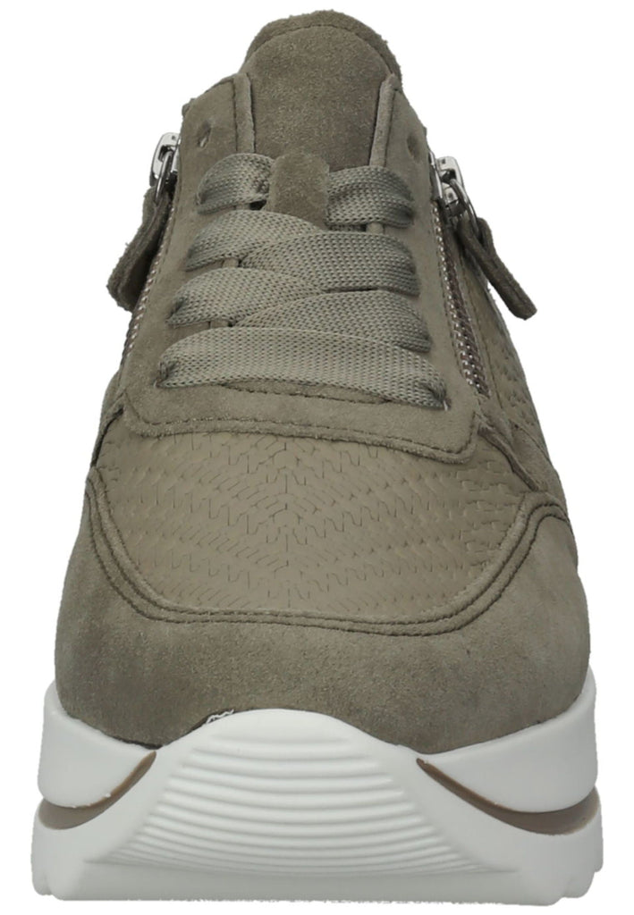 Gabor Sneaker Veloursleder Dunkelgrün