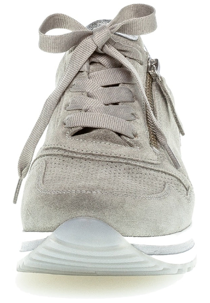 Gabor Sneaker Veloursleder Grau