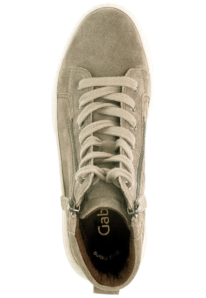 Gabor Sneaker Veloursleder Grün