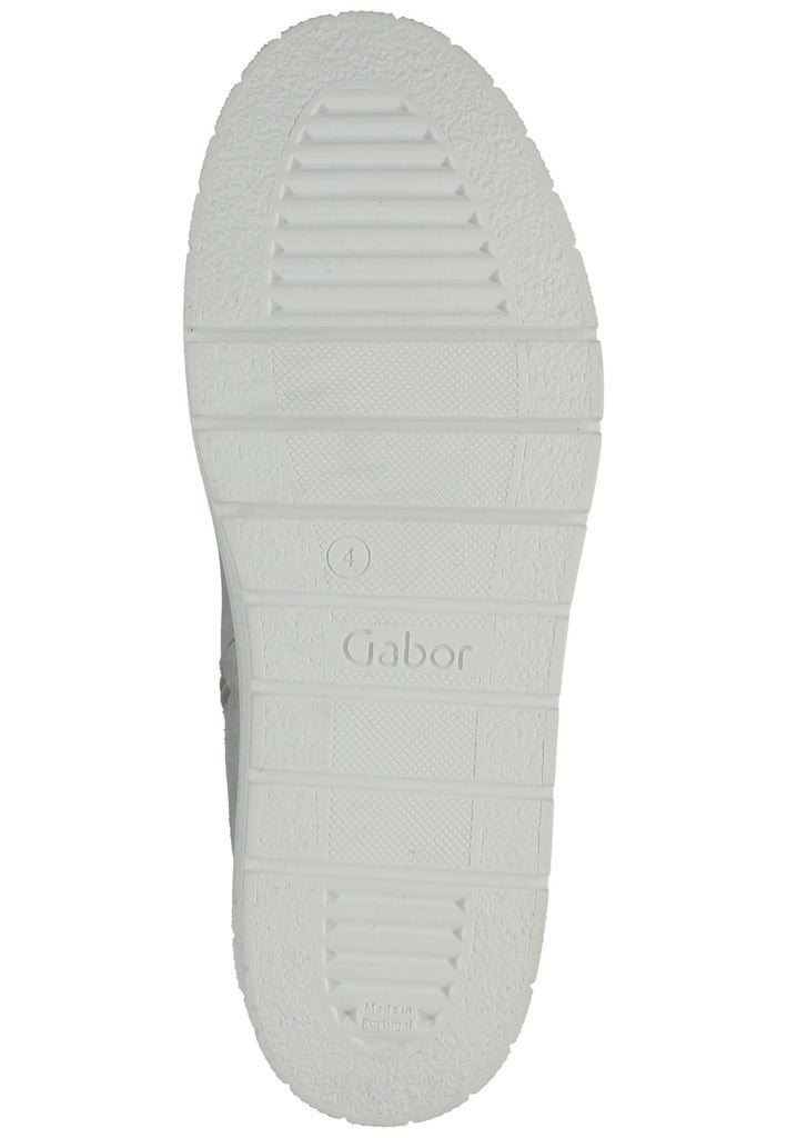 Gabor Sneaker Veloursleder Hellgrau