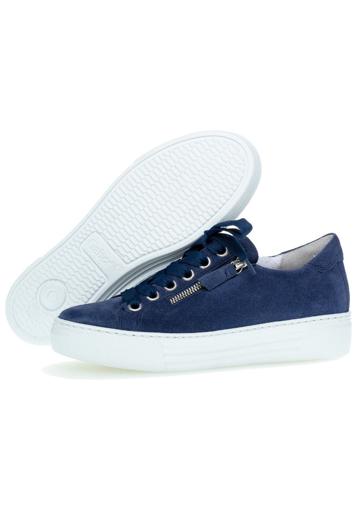 Gabor Sneaker Veloursleder Jeans