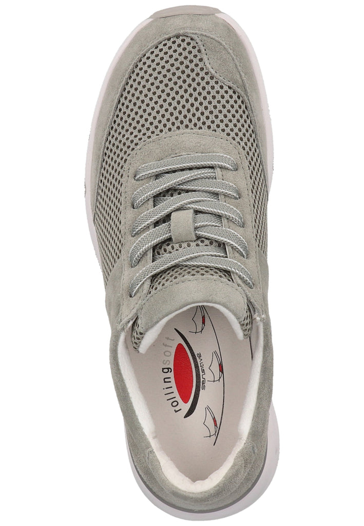 Gabor Sneaker Veloursleder/Mesh Grau