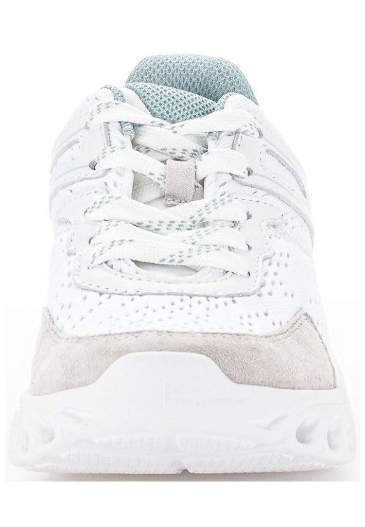 Gabor Sneaker Veloursleder/Mesh Weiß Kombi