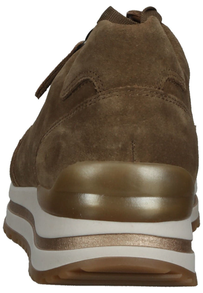 Gabor Sneaker Veloursleder Mittelbraun