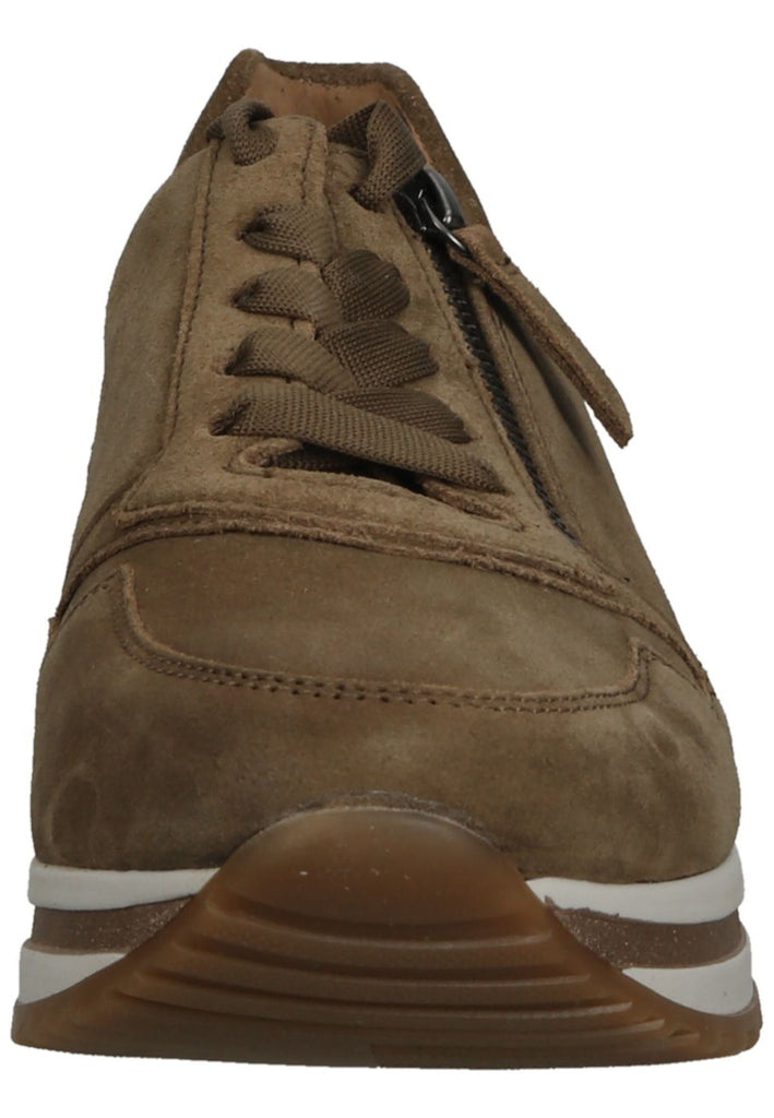 Gabor Sneaker Veloursleder Mittelbraun