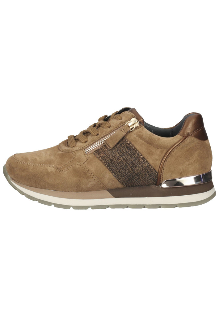 Gabor Sneaker Veloursleder Mittelbraun
