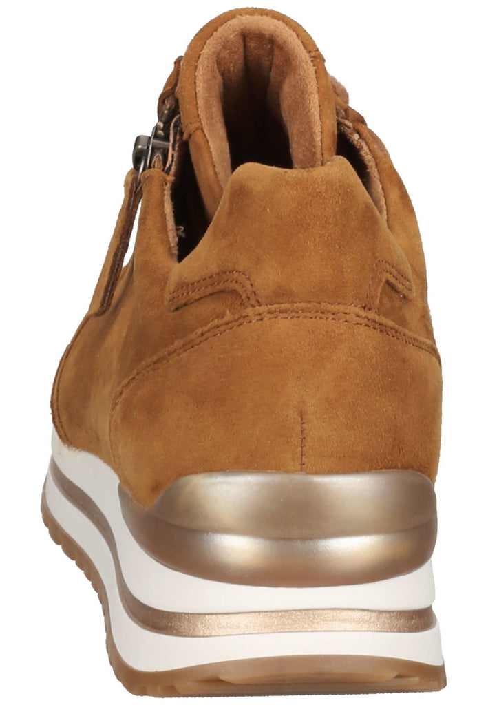 Gabor Sneaker Veloursleder Mittelbraun
