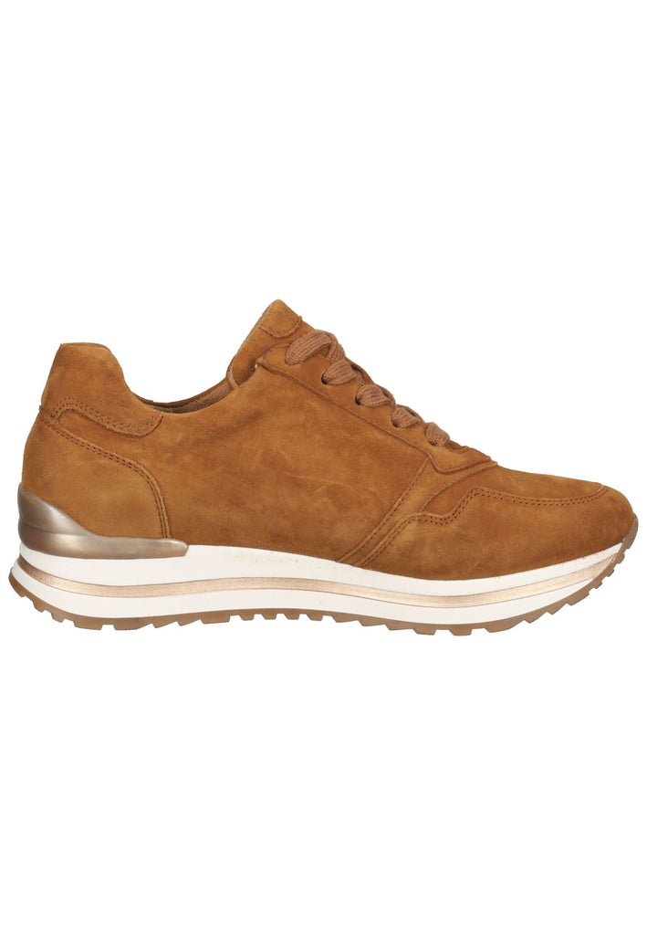 Gabor Sneaker Veloursleder Mittelbraun