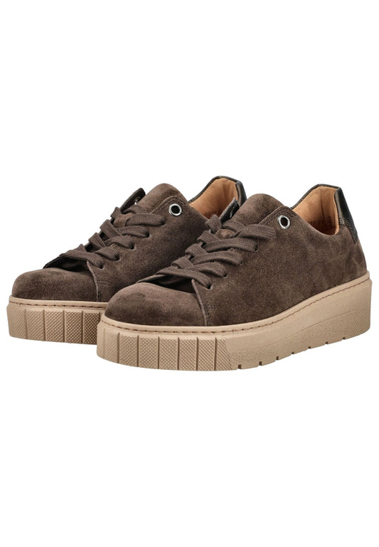 Gabor Sneaker Veloursleder Mocca