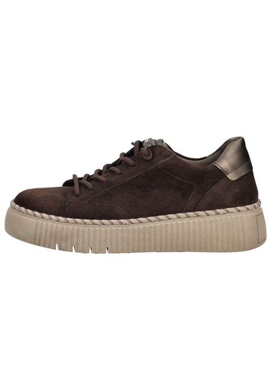Gabor Sneaker Veloursleder Mocca