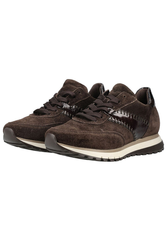 Gabor Sneaker Veloursleder Mocca