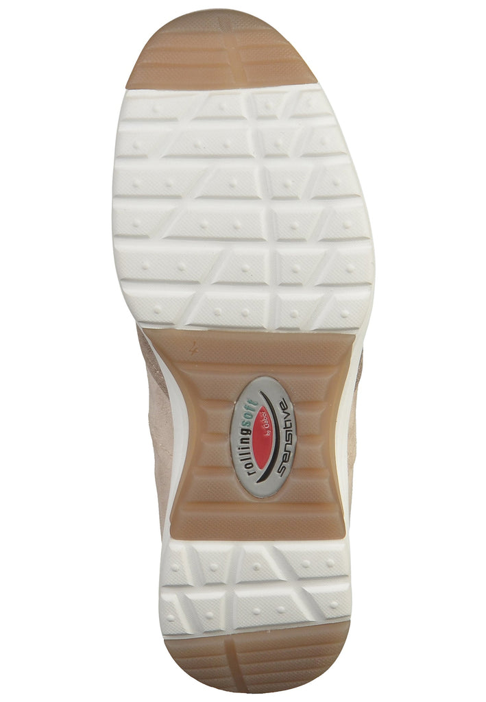 Gabor Sneaker Veloursleder Nude