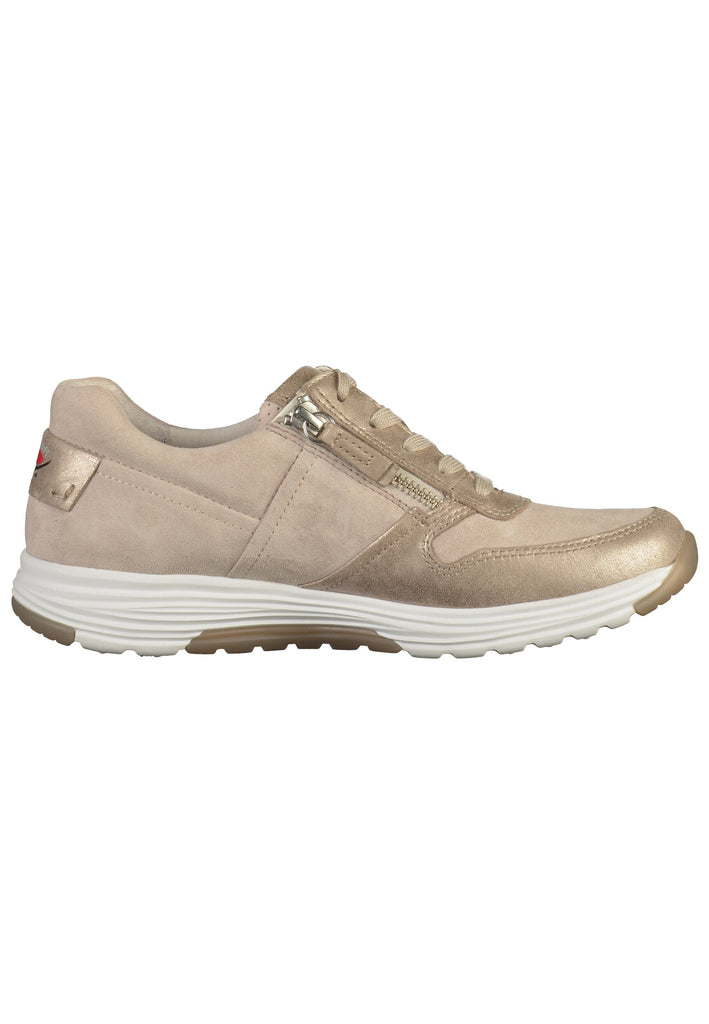 Gabor Sneaker Veloursleder Nude