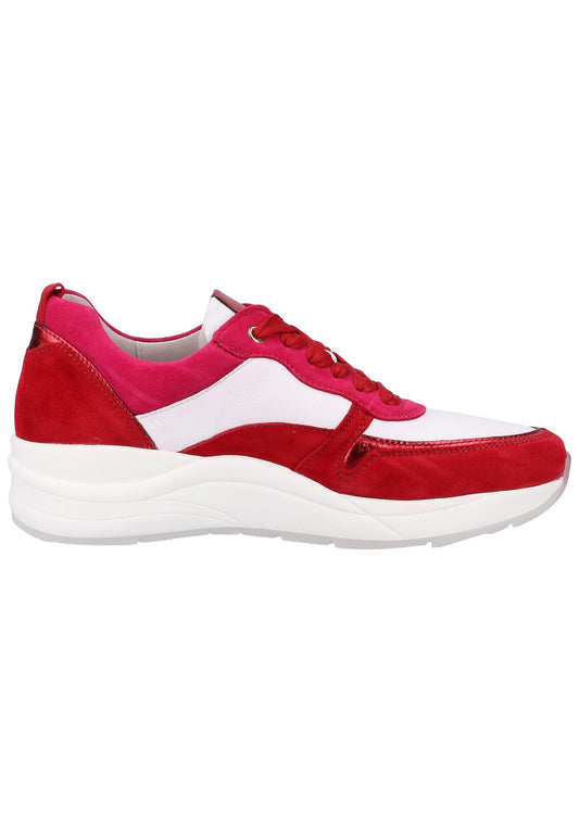 Gabor Sneaker Veloursleder Rot