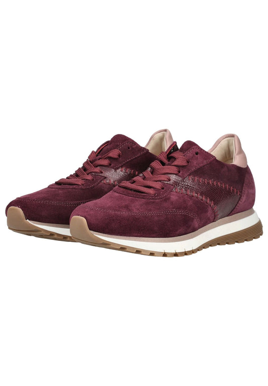 Gabor Sneaker Veloursleder Rot
