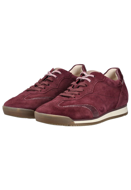Gabor Sneaker Veloursleder Rot