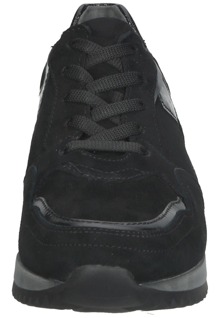 Gabor Sneaker Veloursleder Schwarz/Grau