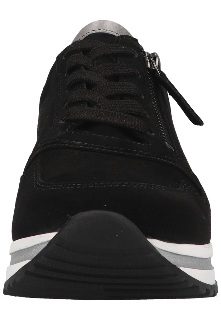 Gabor Sneaker Veloursleder Schwarz/Grau