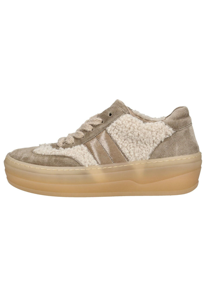 Gabor Sneaker Veloursleder/Textil Beige/Braun